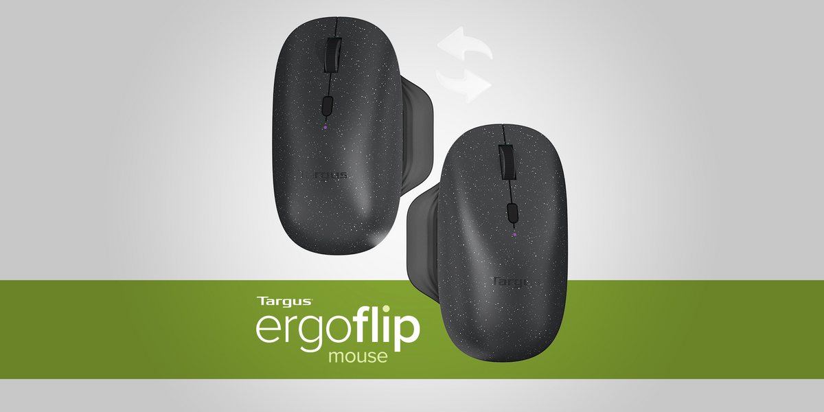 Targus® Launches Patent-Pending Sustainable, Ambidextrous Mouse That Easily Converts from Right- to Left-Hand Use