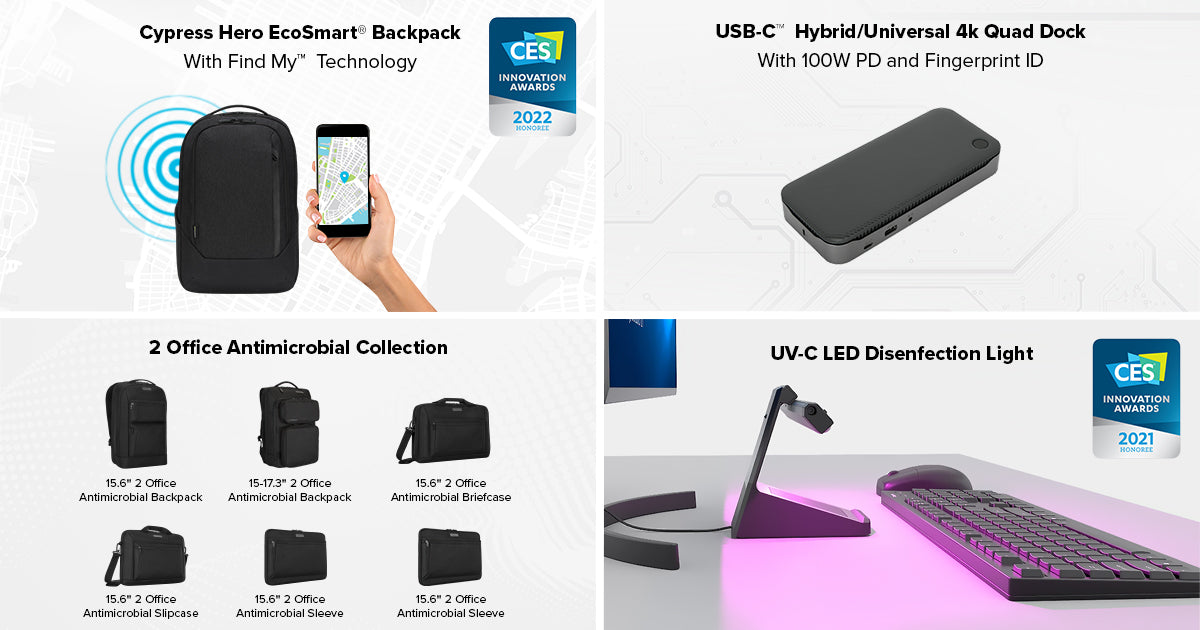 Targus showcases new range at CES 2022 to empower a seamless life