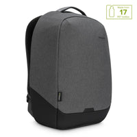 Targus® 15.6” Cypress Security Backpack with EcoSmart® - Grey